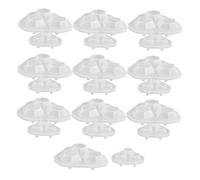 Sewroro 20 Pezzi Diamond Shape Silicone Resin Molds For Epoxy Crafting Small Crystal Gemstone Handmade Jewelry Molds Beginner Friendly Multipurpose Diy Casting Tools