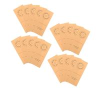 Sewroro 200pezzi Adesivi Apprezziamo Te Adesivi Carta Kraft Ringraziamento Etichette Adesive per Scatole Regalo Confezioni Regalo per FESTIVITÀ e Piccole Imprese