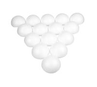 Sewroro 20pezzi Palline di Schiuma Mezza Sfera Polistirene Bianco per Fiori Accessori per Bouquet e Decorazioni Fai da Te per Matrimoni e Composizioni Floreali