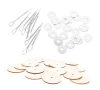 Sewroro 20set Accessori Giunti per Orsacchiotti Legno Giunti Rotabili per Creazioni Fai da Te Perfetti per La Realizzazione di Bambole e Giocattoli con Movimento Naturale