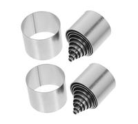 Sewroro 24 Pezzi di Stampi per Argilla in Acciaio Inossidabile Strumenti per Argilla Polimerica per Ceramica Fai da Te Utensili per Ceramica Taglierina A Forma di