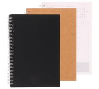 Sewroro 3 pezzi Quaderno Contabilità Portatile con Fogli Libretto Risparmio per Conti Famiglia e Appunti Bilancio Notebook Pratico e Leggero per Uso Personale e Familiare