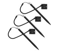 Sewroro 3 pezzi Stylus Resistiva in Metallo per Console e Auto Set Cordino Antismarrimento Molla e Base per Schermi Touch Resistivi per Scrittura Precisa su Tablet e Dispositivi Pos
