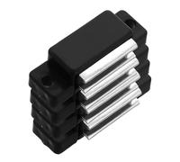 Sewroro 4 Pezzi Chiusure Magnetiche per Armadi Clip Pannello Cucina per Cappa e Piano Cottura con Viti Incluse Installazione Semplice senza Attrezzi Materiali Resistenti per Interni