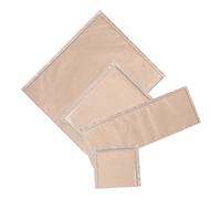 Sewroro 4 Pezzi Tappetino da Stiro Riutilizzabile per Pressatura A Caldo per Stiratura A Caldo per Trasferimento Termico in in Cotone Marrone Chiaro