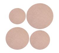 Sewroro 4pezzi Base per Tornio da Ceramica in Materiale di Pannello Compatto Accessori per Tornio da Vasaio Utensili per Finitura della Ceramica