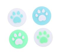 Sewroro 4pezzi Cappucci Per Joystick in Silicone Design Zampa Di Gatto Coperture Protettive Per Stick Analogico Antiscivolo Comfortabile Per Gioco
