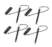 Sewroro 4pezzi Pennino Per Schermi Capacitivi Alta Sensibilità Pennini Per Tablet e Laptop Pennino Touch Con Catena Adatto Per Telefoni Cellulari Disegno Tecnico e Usi Industriali