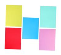 Sewroro 5 Pezzi Pellicole Trasparenti Colorate PVC per Fotografia e Illuminazione Aiuto Alla con Design Semitrasparente e Resistente per Professionale e Domestico