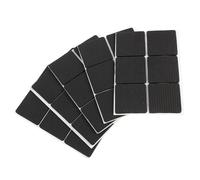 Sewroro 54 pezzi Copripiedi per Sedie e Tavoli in EVA Antiscivolo Tappetini Protettivi per Mobili con Autoadesivo Anti- e Antirumore per Pavimenti come Parquet e Piastrelle