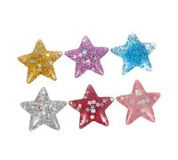 Sewroro 6 Pezzi Diamond Art Magnetic Star Shaped Cover Locators Secure Grip Holder for DIY Cross Stitch Painting Fit for Various Diamond Shapes Easy Operation Tool