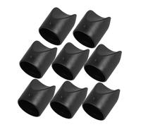 Sewroro 8 pezzi Tappi in Plastica Neri per Gambe Pieghevoli Sedia Interni per Mobili da Esterno Durevoli e Antiscivolo