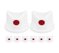 Sewroro 8pezzi Ugelli Spray Per Bomboletta Set Di Ricambio Per Verniciatura Design Leggero e Portatile Per Progetti e Arte Graffiti