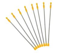 Sewroro Asta Spruzzatore in Acciaio Inox Estensibile 45-80 Cm, Set 8 Pezzi, Bacchetta di Ricambio Telescopica per Irrigazione Giardino, Uso Frutteti e Agricoltura