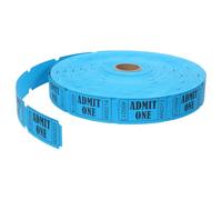 Sewroro Biglietti della Lotteria Blu in Rotolo da 2000 Pezzi, Biglietti Singoli Numerati per Eventi, Raccolte Fondi e Feste, Inviti Portafortuna Stampa Durevole per Gestione Check-in