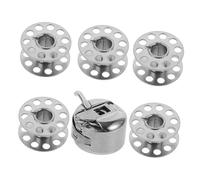 Sewroro Bobina per Macchina da Cucire con Avvolgitori Metallici Ricambio per Macchine da Cucire Accessori per Custodia Inclusa per Cucito Domestico