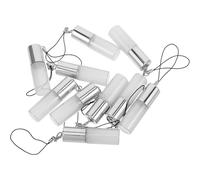 Sewroro Bottiglie per Profumo in Vetro Sfera Rotolante, 10 Pezzi da 5 Ml, Ermetiche e Ricaricabili per Applicazione Precisa, per Viaggio, Ufficio e Casa