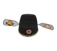 Sewroro Cappello della Corte Reale Cinese Tradizionale da Cosplay, Copricapo Vintage per Spettacoli e Feste, Taglia Unica Leggera Adatta per Costume Dell’imperatore e Colore Casuale