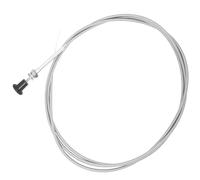 Sewroro Cavo Acceleratore per Tosaerba Regolabile 96 Pollici in Metallo Resistente Controllo Trazione per Trattorini Rasaerba e Bici Accessorio Manutenzione Prato Saracinesca Sicurezza