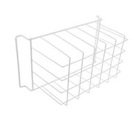 Sewroro Cestello Portaoggetti in Filo Metallico 42X22X20 CM per Congelatore a Pozzetto Aggancio Sospeso Organizer per Frigorifero e Congelatore Contenitore Salvaspazio per