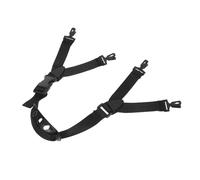 Sewroro Cinghia Casco Sicurezza con Coppa Mentoniera Regolabile in Nylon Resistente per Motociclisti e Scooteristi