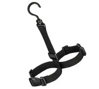 Sewroro Cinghia da Pesca Regolabile in Nylon Resistente, Appendiabiti per Stivali da Pesca e Wader, Gancio per Asciugatura e Ripostiglio in Ambienti Esterni e Armadi, Taglia Unica