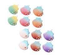 Sewroro Ciondoli in Resina Per Gioielli Fai Da Te, Pendenti Per Orecchini Colorati Multicolore, Set Da 30 Pezzi Per Creare Accessori Artigianali e Decorazioni Personalizzate