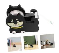 Sewroro Dispenser Nastro Adesivo Cane in Legno Multifunzione Taglierina Nastro Washi Antiscivolo Piccola Portatile per Ufficio e Casa Supporto Decorativo per Artigianato e Cancelleria