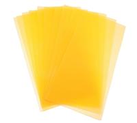 Sewroro Fogli di Cera D’api Naturali per Apicoltura, Fondazione Nido a Nido D’ape, Set da 10 Pezzi Compatibile Telaini Standard per Supporto Struttura Arnia e Costruzione Favo Uniforme