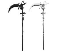 Sewroro Forcina per Chioma in Metallo Girasole Stregato Bastoncino per Chignon Spessi Accessorio per Chioma Gotico Rinascimentale da Festival Halloween e Cosplay Set di Bastoncini