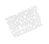 Sewroro Fustelle per Alfabeti in Acciaio al Carbonio Set Stencil per Goffratura e Scrapbooking per Ragazzo Ragazza e Hobbisti Leggere e Facili da Usare Stimola L'immaginazione Abilità Pratiche