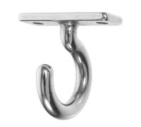 Sewroro Ganci Soffitto in Acciaio Inossidabile con Piastra Forata per Piante Sospese Ganci da Muro Resistenti per Fioriere Campanelle Mangiatoie e Decorazioni Casa Facili da Installare