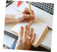 Sewroro Gel in Ottone Vintage con Scala Design Esagonale per Scrittura e per Ufficio e Regalo Elegante Settle per Studenti e Professionisti