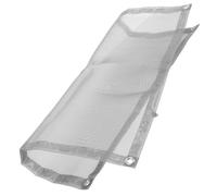 Sewroro Griglia Portatile in Acciaio Resistente per Barbecue e Braciere Schermo Parascintille Leggero Pieghevole per Campeggio e Attività All’Aperto Superficie di Cottura Uniforme e