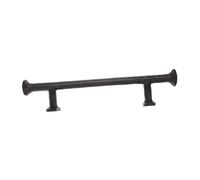 Sewroro Maniglia Ghisa Massiccia Nera Robusta e Vintage Stile Europeo per Porte da Giardino e Cancelli Rustici con Presa Confortevole e Viti per Uso Esterno e Interni Rustici