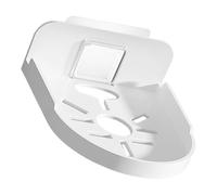 Sewroro Mensola da Parete Senza Foratura Bianca Supporto Piccolo per Telecamere di Sicurezza e Altoparlanti Staffa Resistente per Montaggio in Bagno e Ambienti Umidi