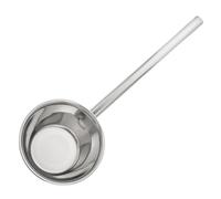 Sewroro Mestolo per Acqua in Acciaio Resistente Manico lungo 35 CM Paletta per Annaffiare Giardino e Cucina Mestolo Multiuso Facile da Pulire