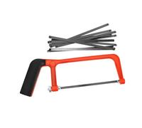 Sewroro Mini Seghetto da Falegname Portatile con Sostituibile U Multifunzione per Taglio e Leggero per Bricolage e Giardinaggio con Lame Ricambio