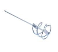 Sewroro Miscelatore per Trapano Vernice e Cemento 52x11,3 Cm in Acciaio Zincato Asta Quadrata a Doppia Spirale, Accessorio per Miscelazione Malta, Gesso e Vernici, Uso Professionale