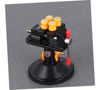 Sewroro Morsa da Tavolo con Ventosa Girevole per Intaglio Mini Vise per Progetti e Hobby Stabile per e Piccole Creazioni Facile Installazione e Rimozione Colore Nero
