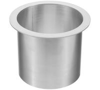 Sewroro Occhiello Rotondo in Acciaio Inossidabile per Scivolo Rifiuti da Banco Integrato Nel Piano di Lavoro Passacavo Durevole per Raccolta Rifiuti in Cucina Design Salvaspazio per