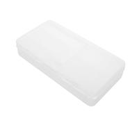 Sewroro Organizer per Strumenti Riparazione Telefoni Scatola Trasparente in Plastica con Scomparti per Componenti Custodia Resistente per Schede Chip Ricambio Elettronici