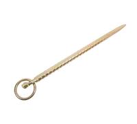 Sewroro Picchetto di Terra in Ferro Robusto per Bestiame, Palo di Legatura per Pecore e Capre Anello di Ancoraggio, Chiodo da Terra Appuntito per Recinti e Pascoli Outdoor