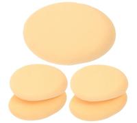 Sewroro Piumini da Cipria Cosmetici Ovali 5 Pezzi, Soffio di Polvere Riutilizzabile Leggero e Resistente per Trucco Bagnato e Asciutto, Accessorio Viso Delicato per Uso Quotidiano