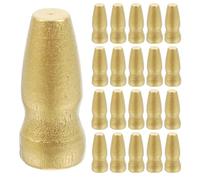 Sewroro Puntale in Legno per Asta Bandiera Portatile 25 Pezzi Accessorio Decorativo per Bandiere da Esterno Testa Asta Bandiera Manuale ad Alta Visibilità per Eventi e Guide Turistiche