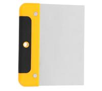 Sewroro Raschietto Acciaio Inossidabile con Impugnatura per Pulizia e Applicazione Stucco Strumento Versatile per Raschiare Vernici e Sporco Cucine