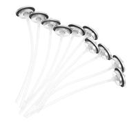 Sewroro Ricambio Valvola Aerosol in Plastica Resistente Set da 10 Pezzi con Tubo Flessibile e Ugello Spray Accessori per Bombolette Spray ad Uso Domestico e Industriale