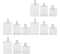 Sewroro Sacchetti per Lozioni da Viaggio 12 Pezzi Set Multifunzione 30Ml 50Ml 100Ml Riutilizzabili e senza Perdite per Prodotti per la Cura della Pelle e Uso Quotidiano