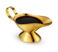 Sewroro Salsiera in Acciaio Inossidabile Spessa da 150 Ml, Brocca per Salsa e Condimenti per Bistecca, Piattino per Salse Multiuso per Ristoranti e Uso Domestico