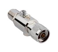 Sewroro Scaricatore Coassiale Tipo N per Antenna Esterna Limitatore Sovratensione Dc-3Ghz Design a Bassa Perdita Protezione Elettrica Professionale per Installazioni Esterne